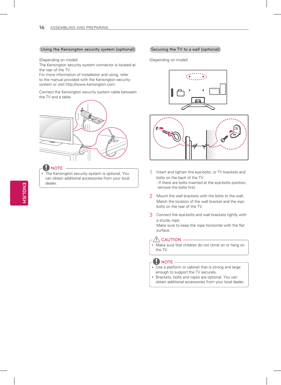 LG 50LA6200 User Manual | Page 16 / 52