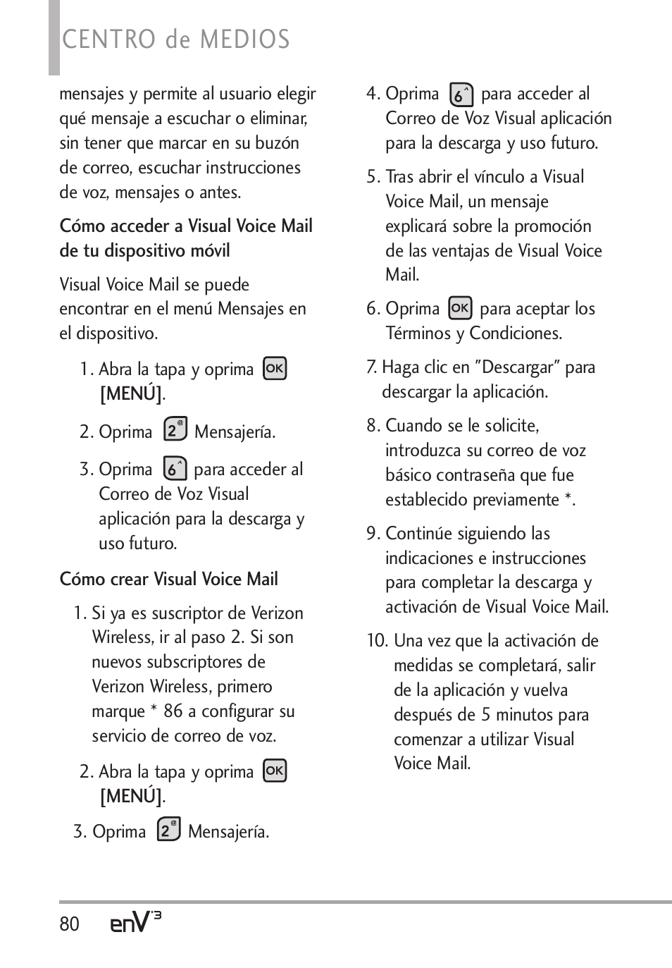 Centro de medios | LG LGVX9200 User Manual | Page 235 / 317