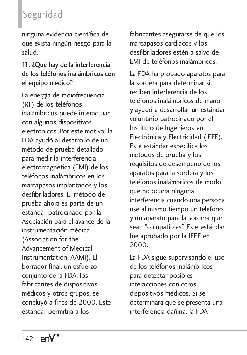 Seguridad | LG LGVX9200 User Manual | Page 297 / 317