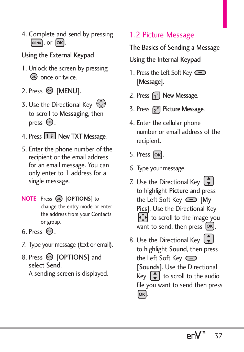 2 picture message | LG LGVX9200 User Manual | Page 39 / 317