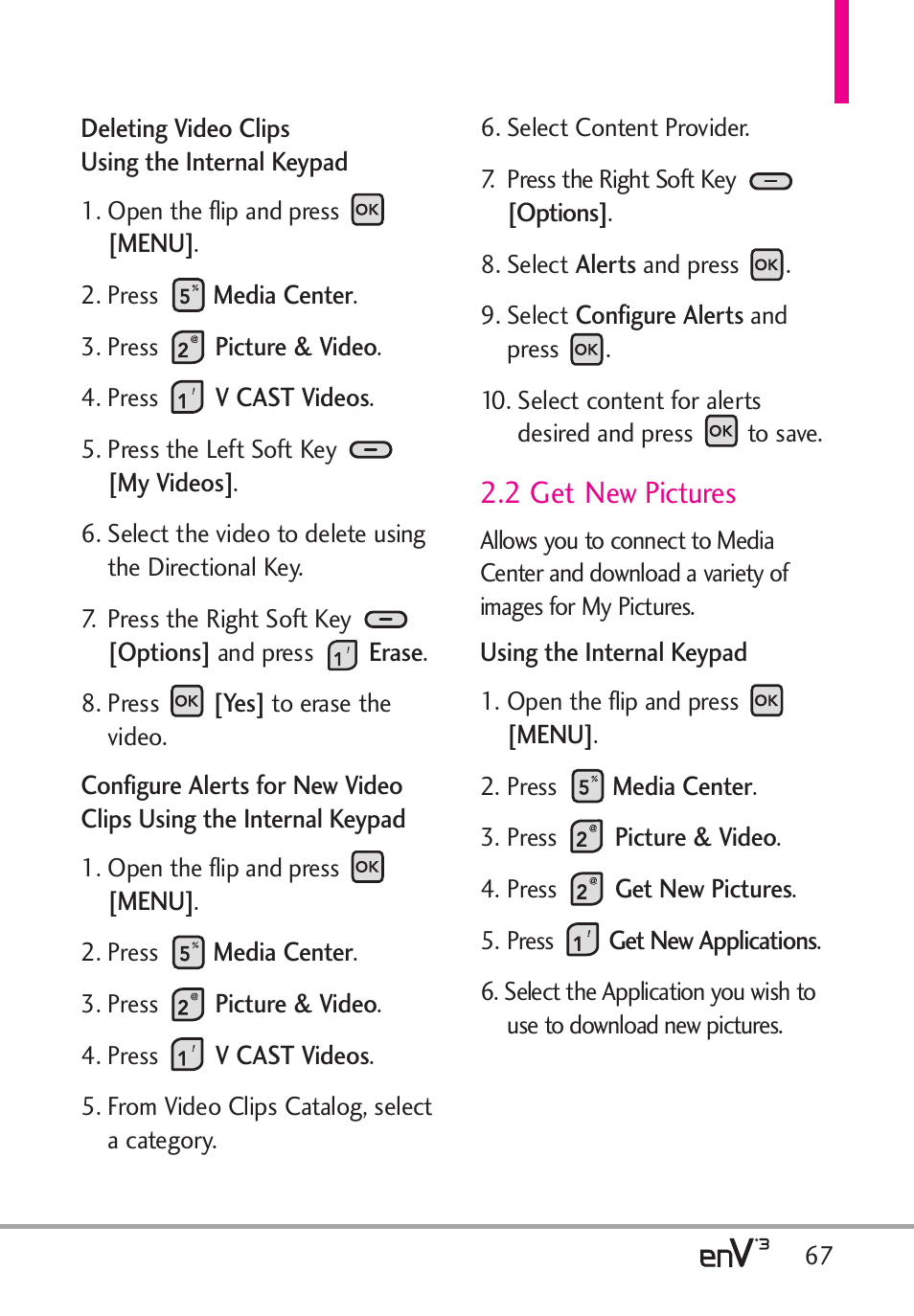 2 get new pictures | LG LGVX9200 User Manual | Page 69 / 317