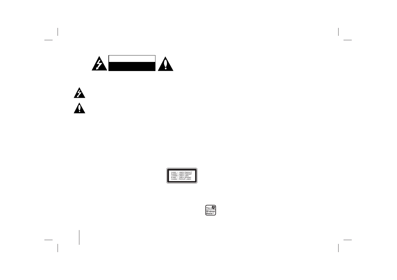 Safety precaution, Caution | LG LFA840 User Manual | Page 2 / 14