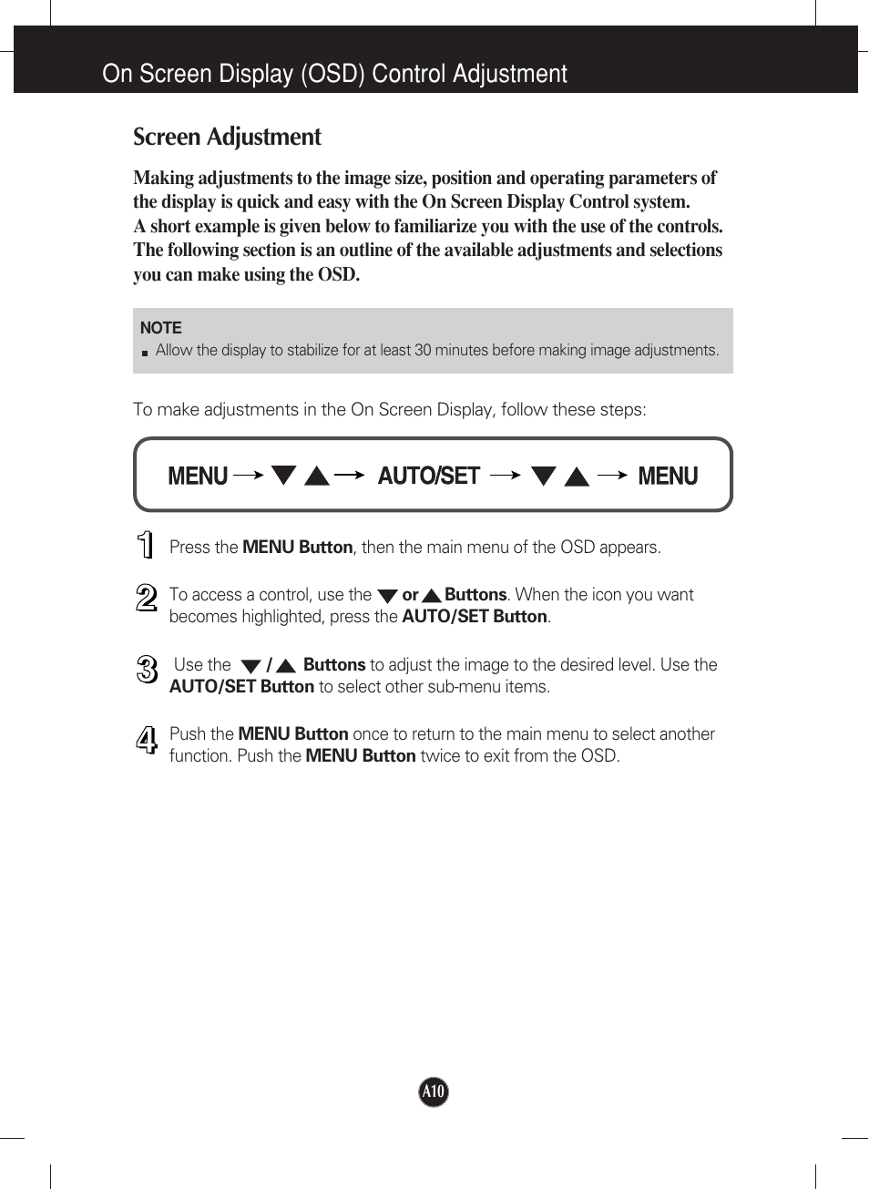 LG W2452V-TF User Manual | Page 11 / 27