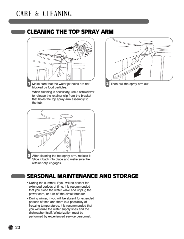 LG LDF9932ST User Manual | Page 20 / 76