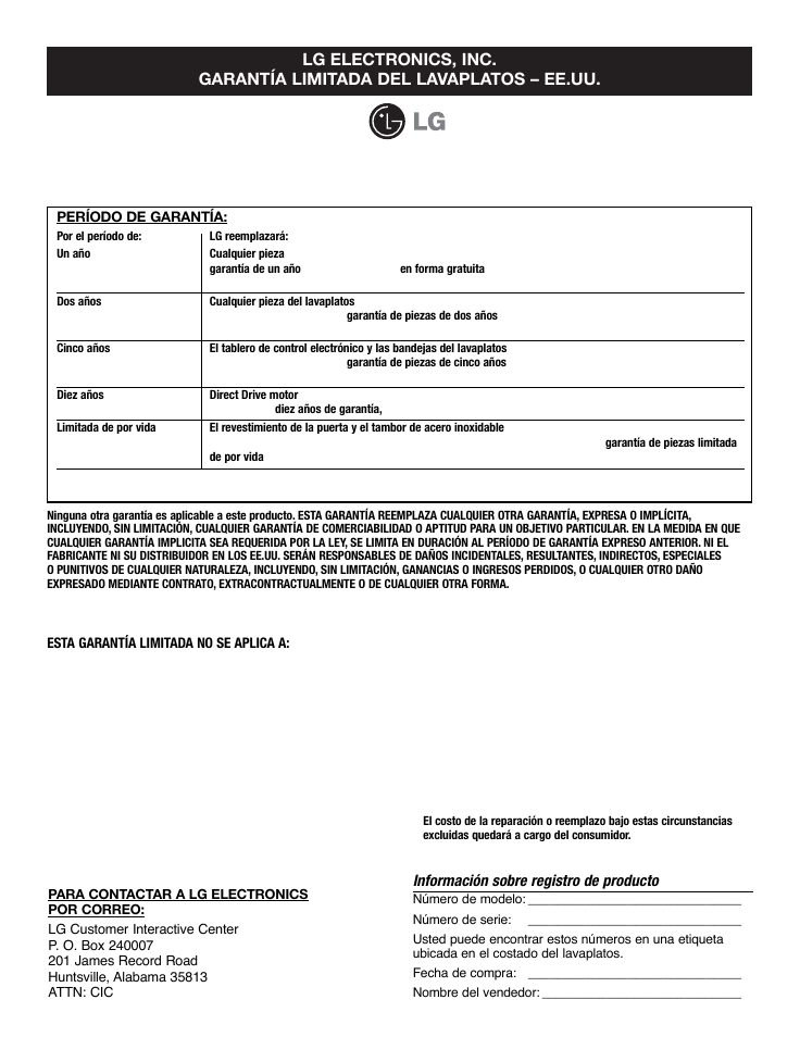 LG LDF9932ST User Manual | Page 48 / 76