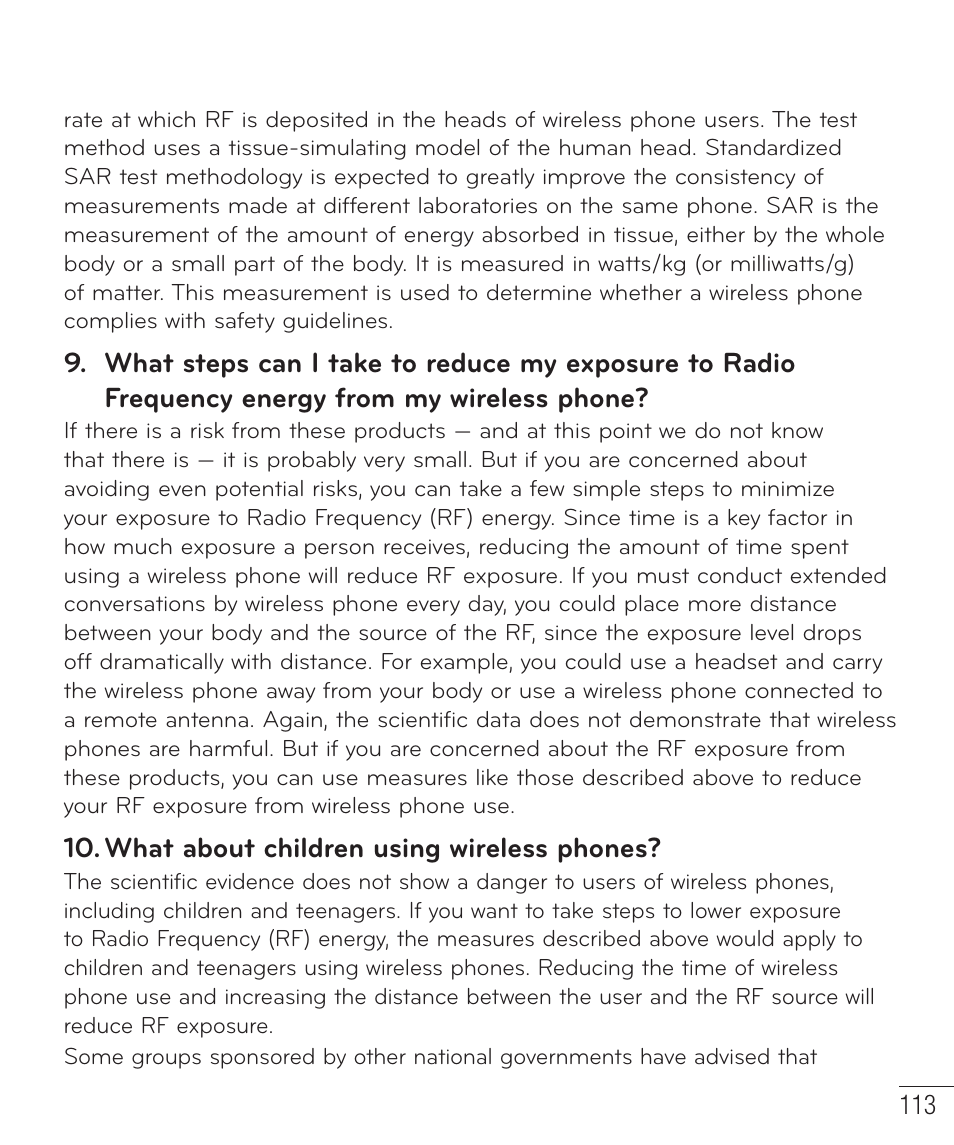 LG LGD415RD User Manual | Page 114 / 121