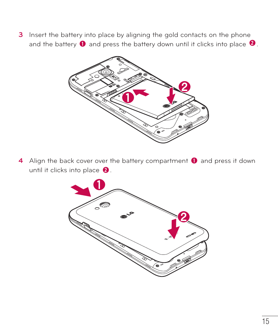 LG LGD415RD User Manual | Page 16 / 121