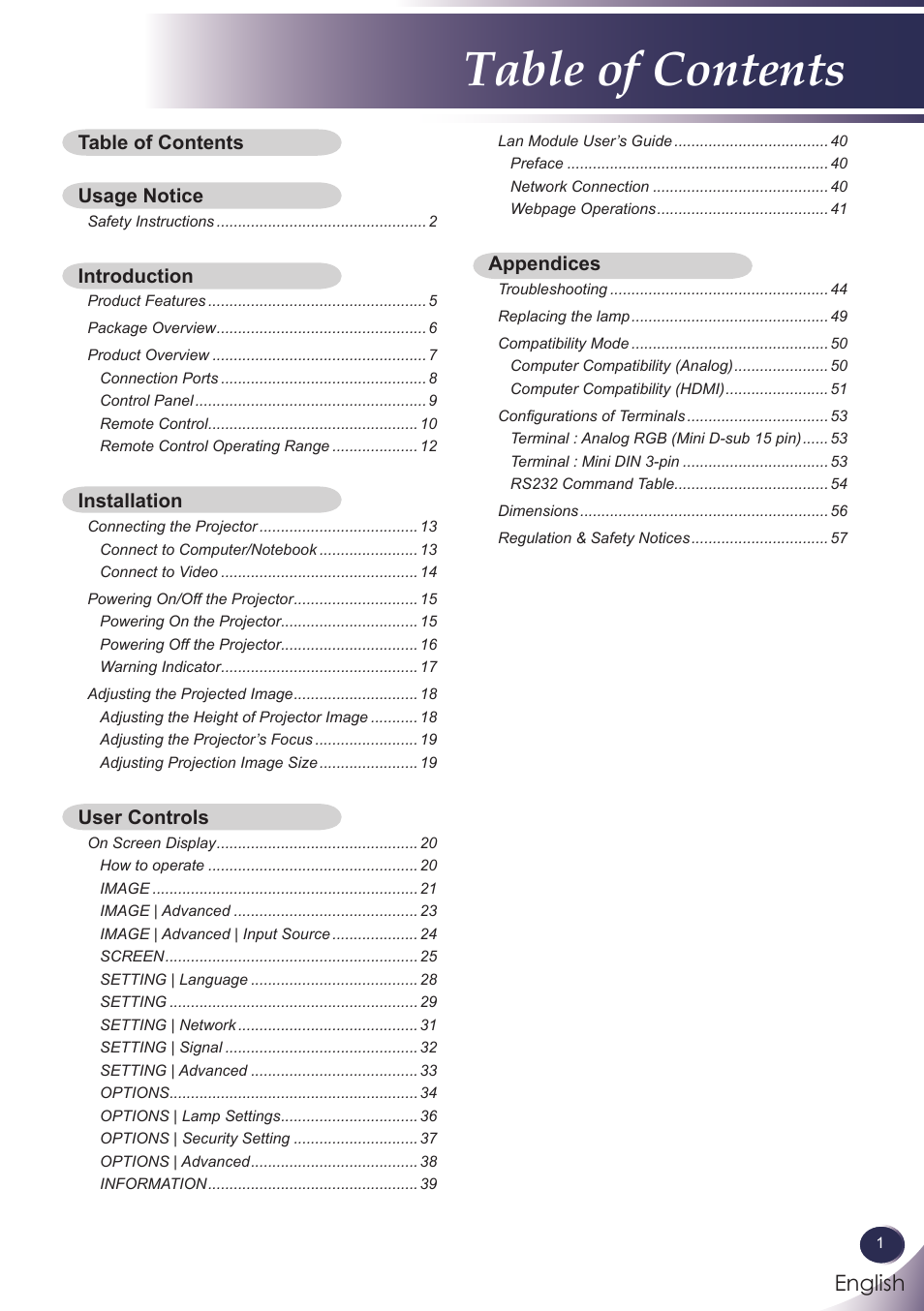 LG BX286 User Manual | 58 pages