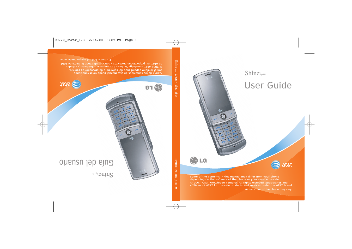 LG CU720 User Manual | 246 pages