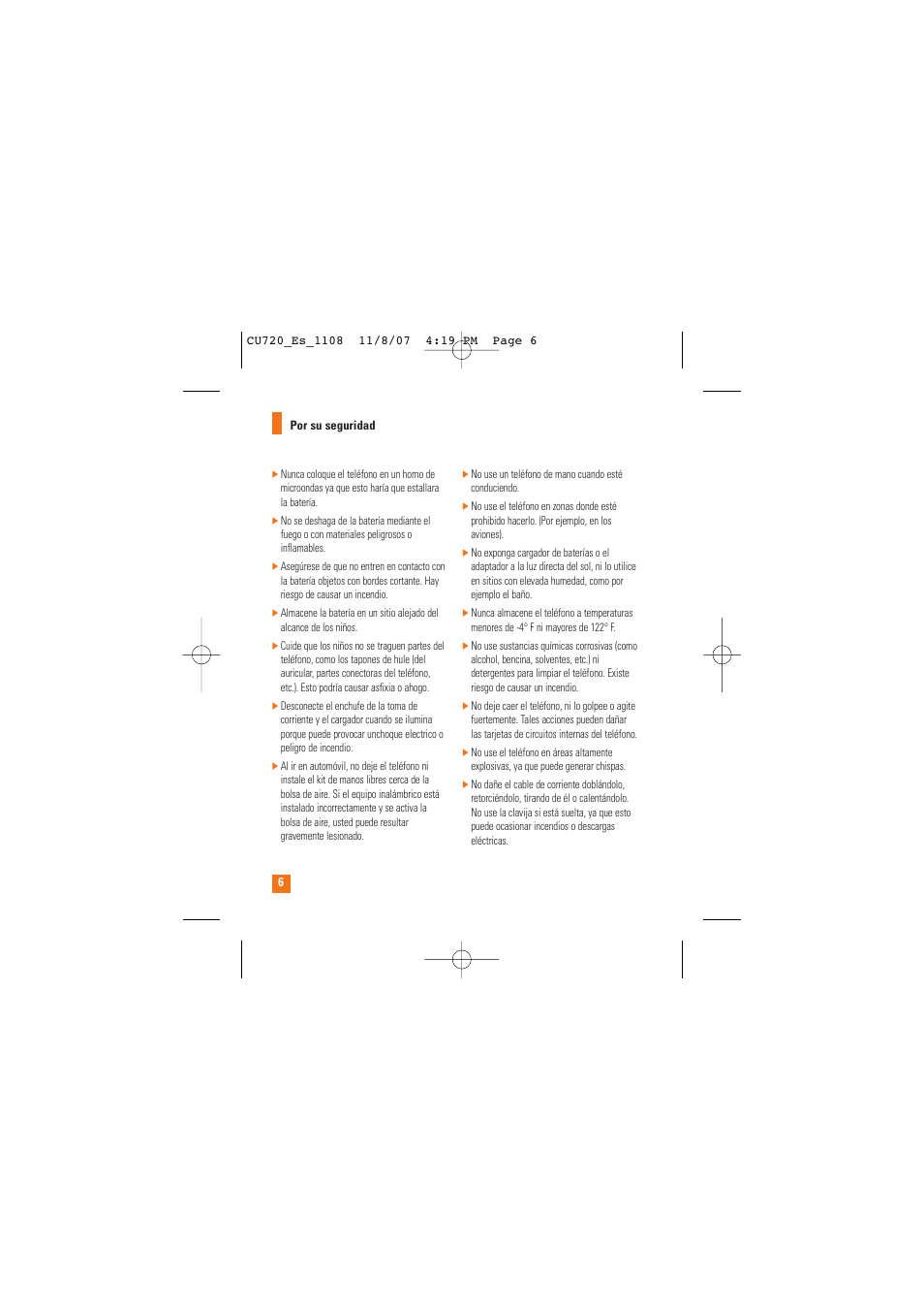 LG CU720 User Manual | Page 126 / 246