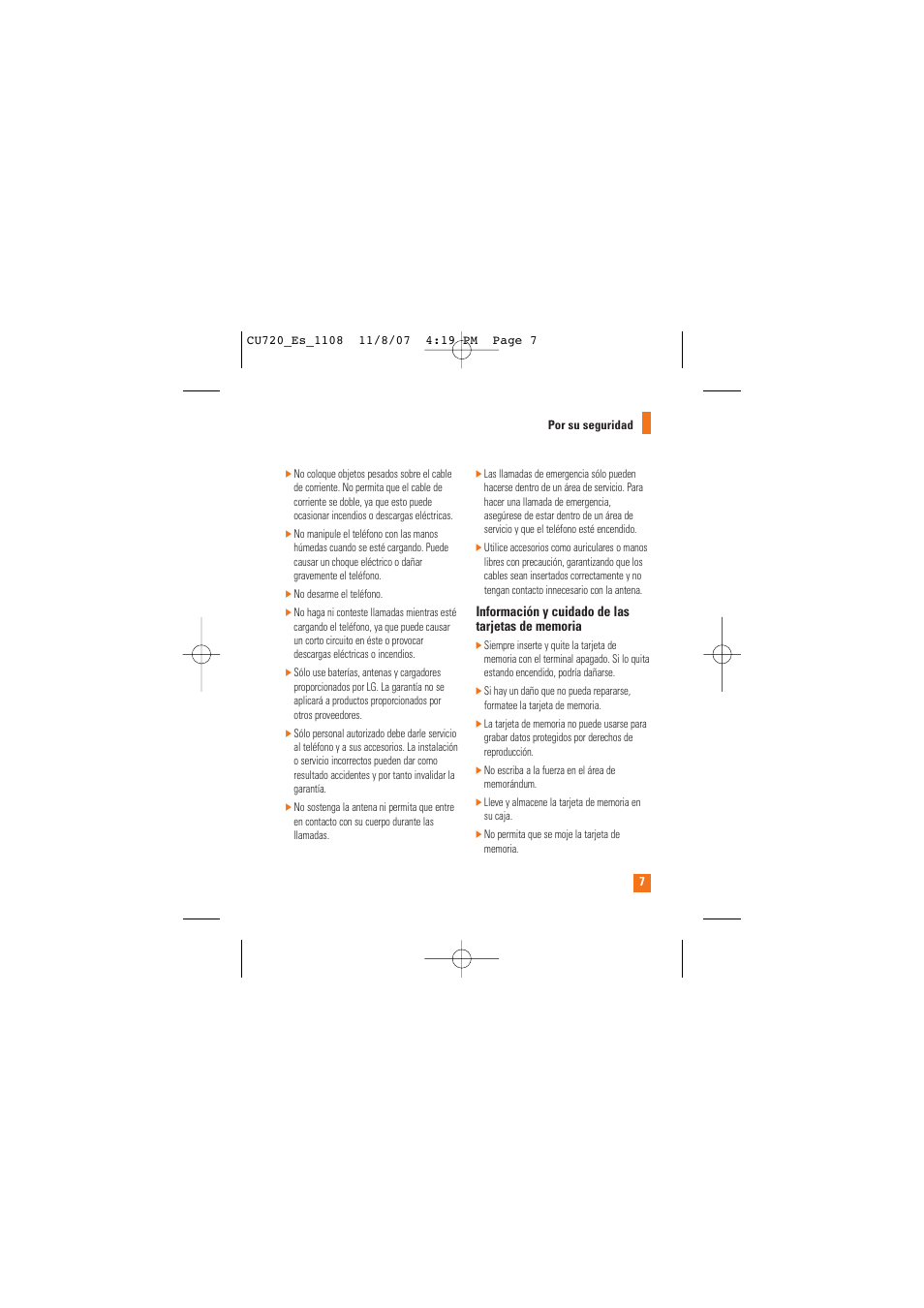 LG CU720 User Manual | Page 127 / 246