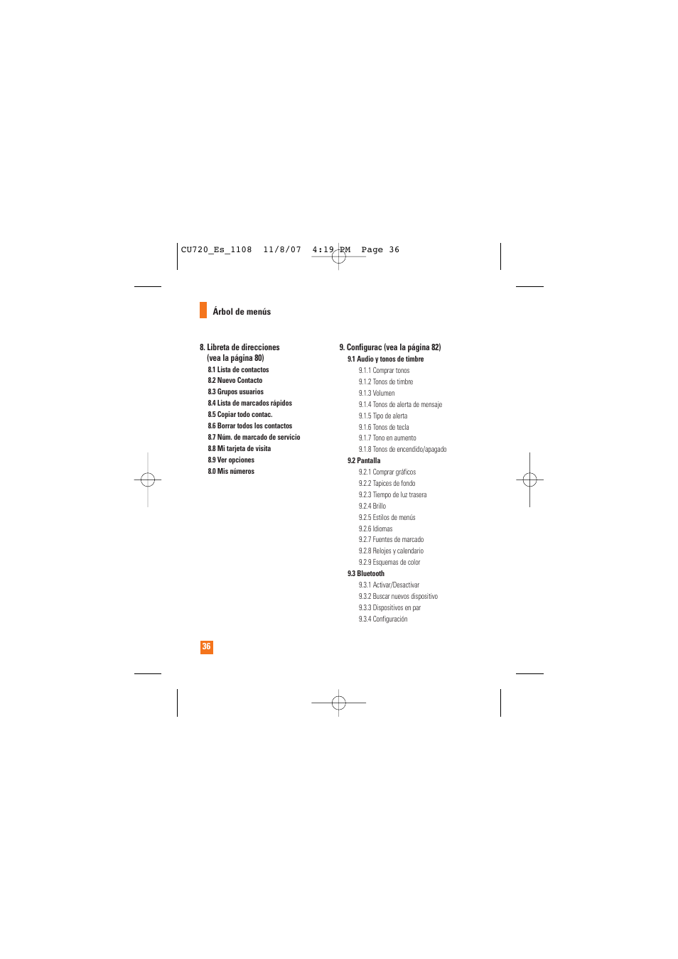 LG CU720 User Manual | Page 156 / 246