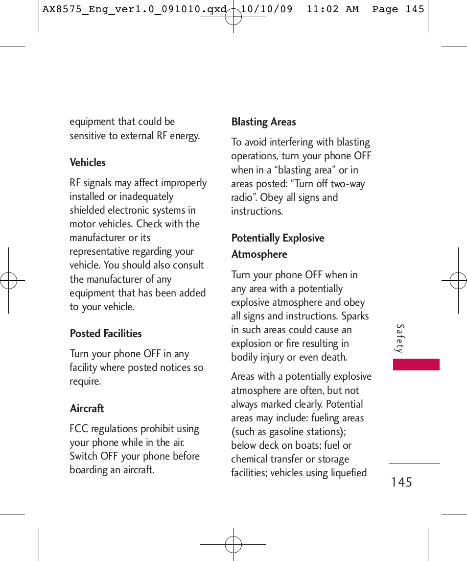 LG LGAX8575 User Manual | Page 147 / 381