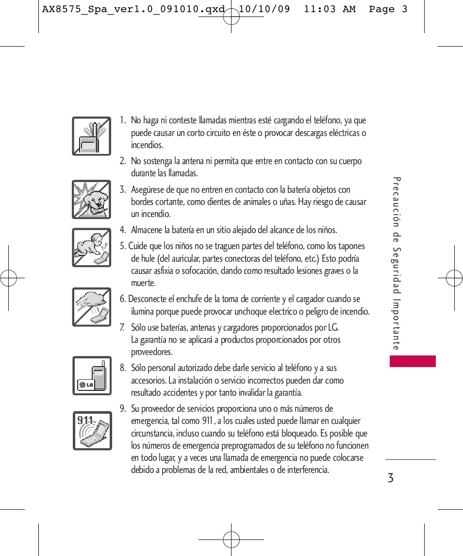 LG LGAX8575 User Manual | Page 187 / 381