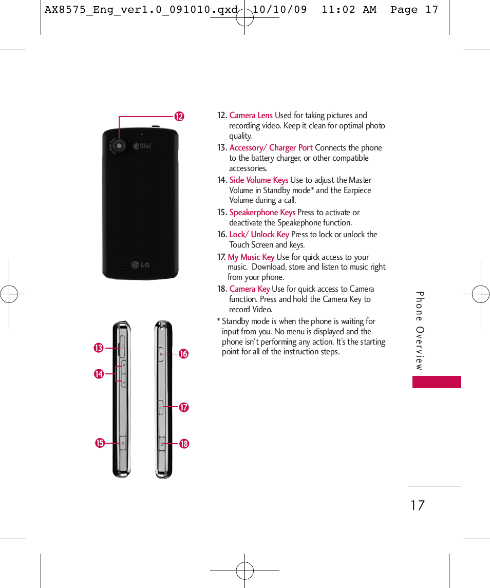 LG LGAX8575 User Manual | Page 19 / 381