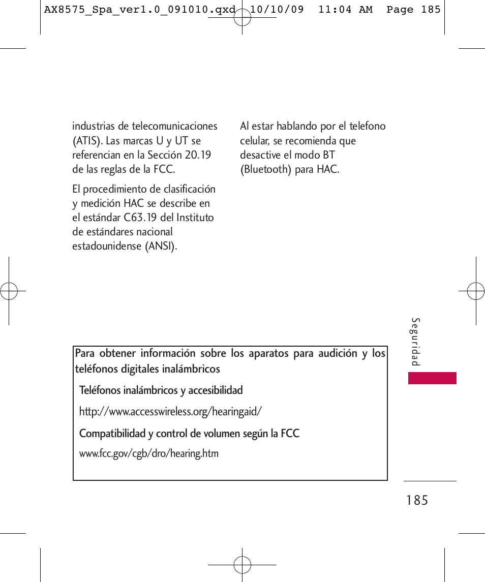 LG LGAX8575 User Manual | Page 369 / 381