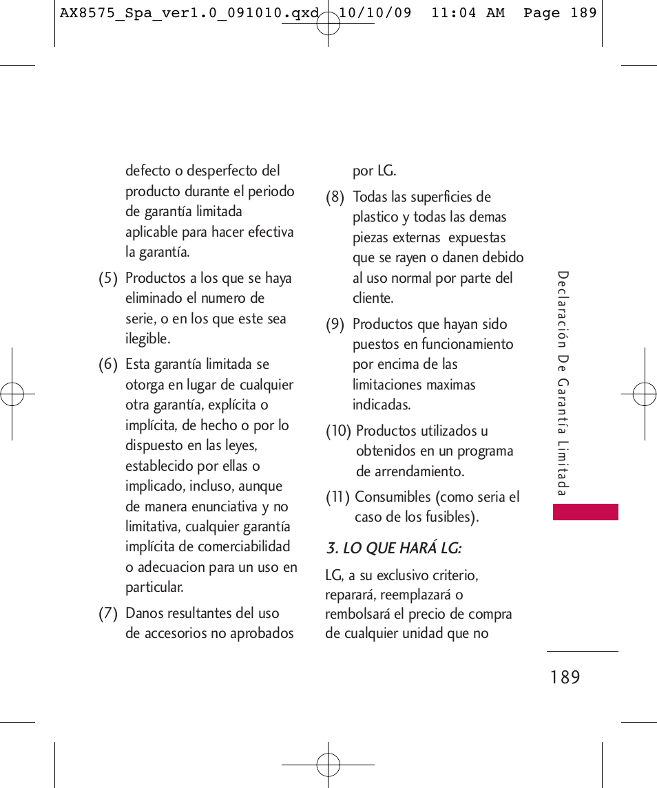 LG LGAX8575 User Manual | Page 373 / 381