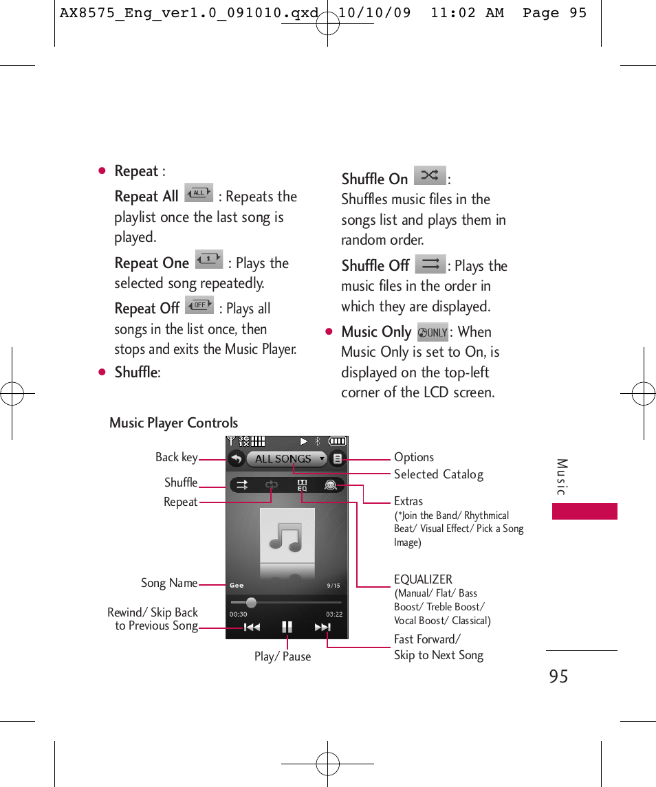 LG LGAX8575 User Manual | Page 97 / 381