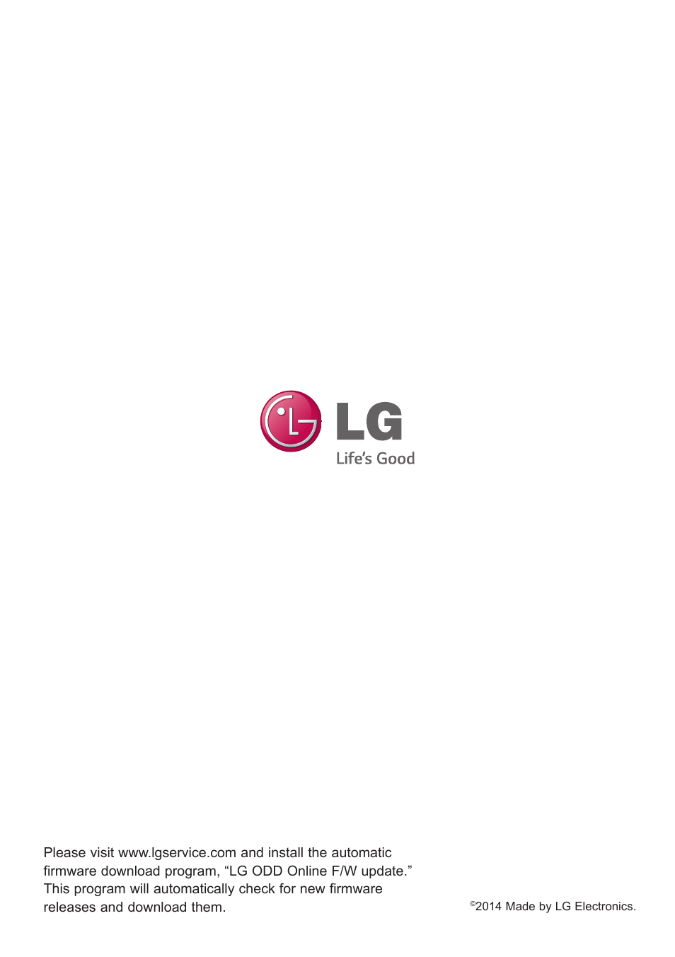 LG CA40N User Manual | Page 12 / 12