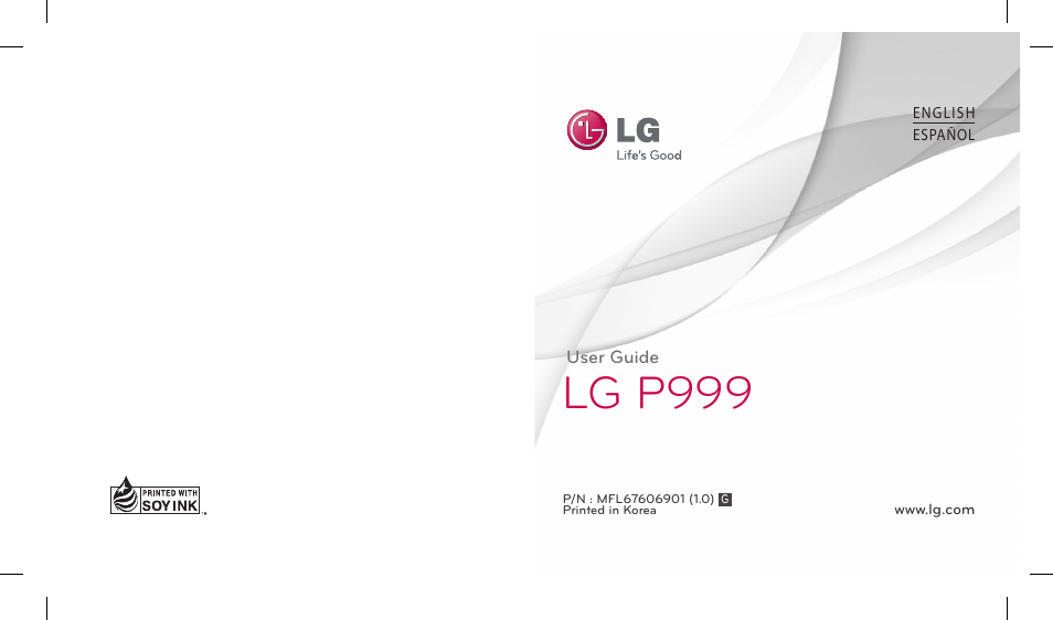 LG LGP999 User Manual | 274 pages
