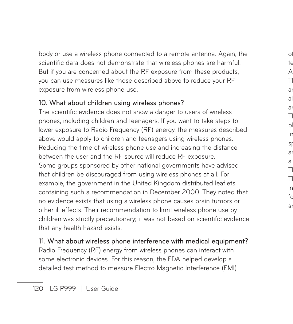 LG LGP999 User Manual | Page 122 / 274