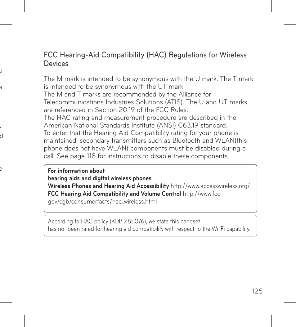 LG LGP999 User Manual | Page 127 / 274