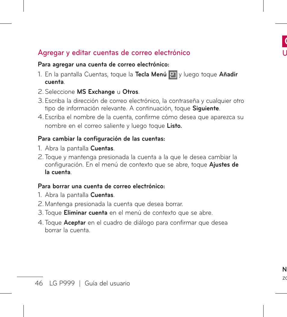 LG LGP999 User Manual | Page 174 / 274