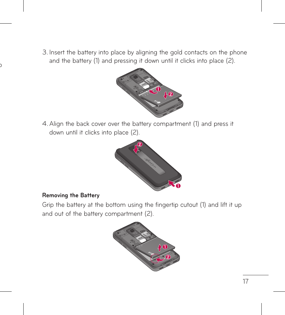 LG LGP999 User Manual | Page 19 / 274