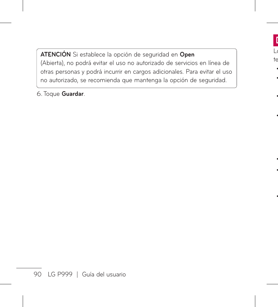 LG LGP999 User Manual | Page 218 / 274