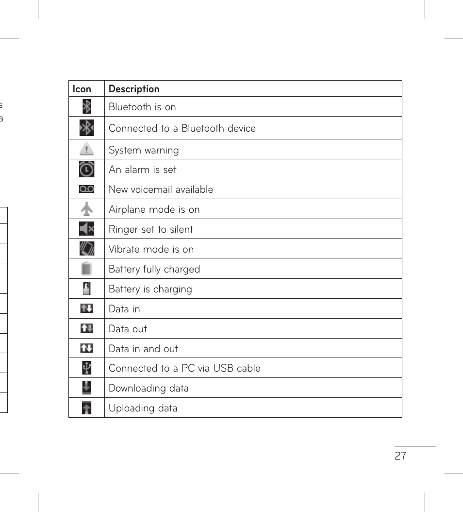 LG LGP999 User Manual | Page 29 / 274