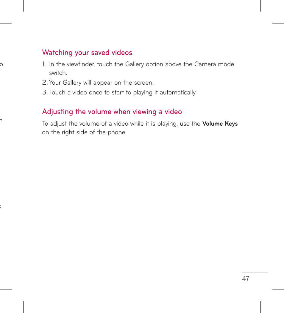 LG LGP999 User Manual | Page 49 / 274