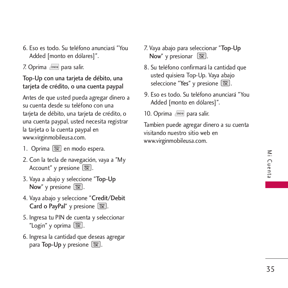 LG VM265 User Manual | Page 137 / 205