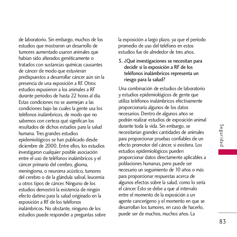 LG VM265 User Manual | Page 185 / 205