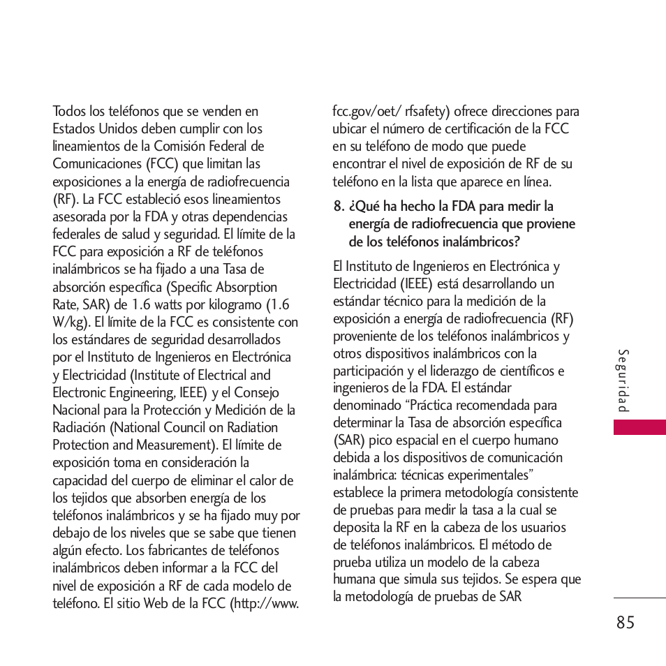 LG VM265 User Manual | Page 187 / 205
