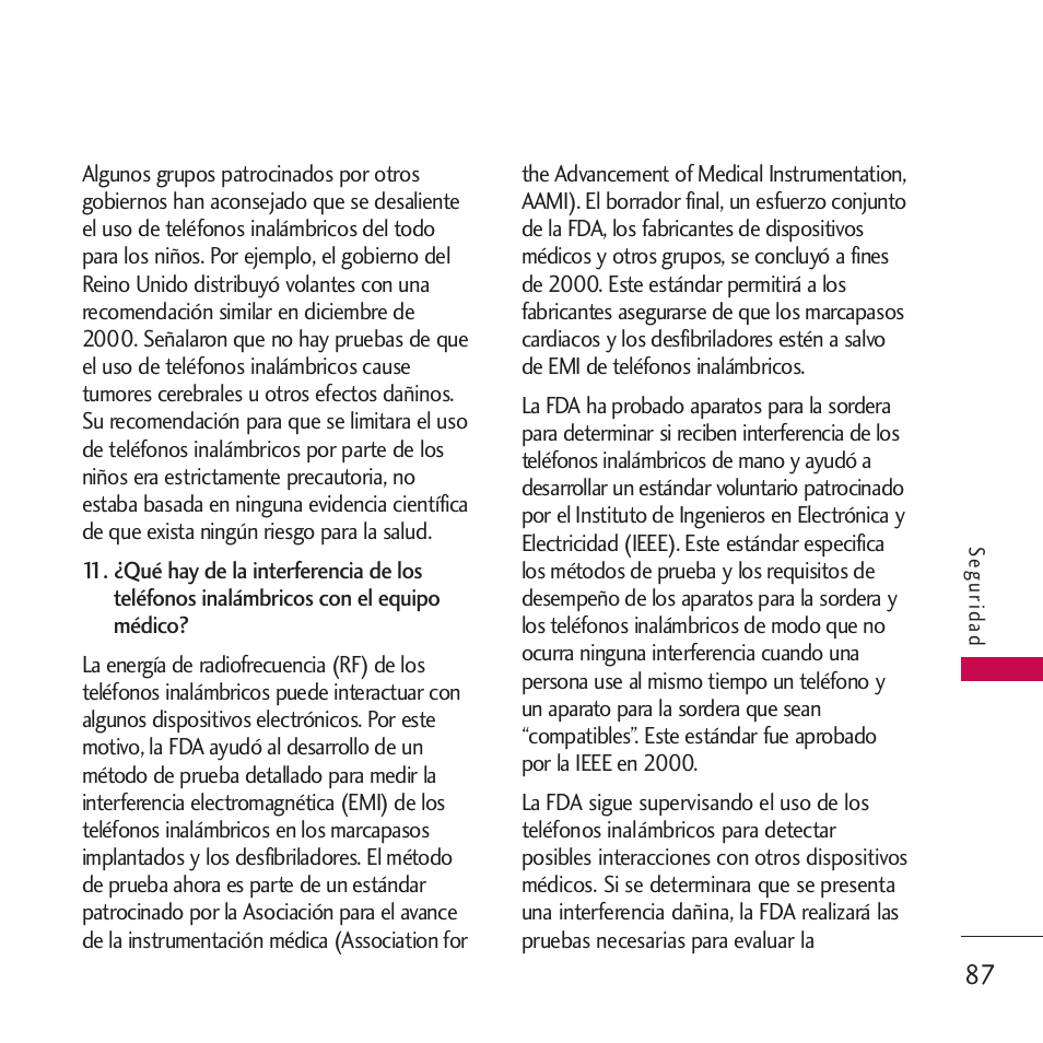 LG VM265 User Manual | Page 189 / 205