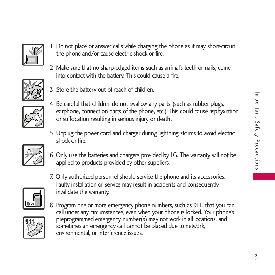 LG VM265 User Manual | Page 5 / 205