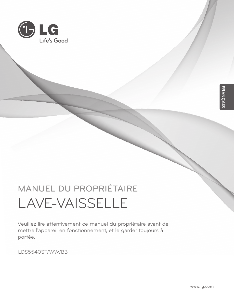 Lave-vaisselle, Manuel du propriétaire | LG LDS5540WW User Manual | Page 53 / 80