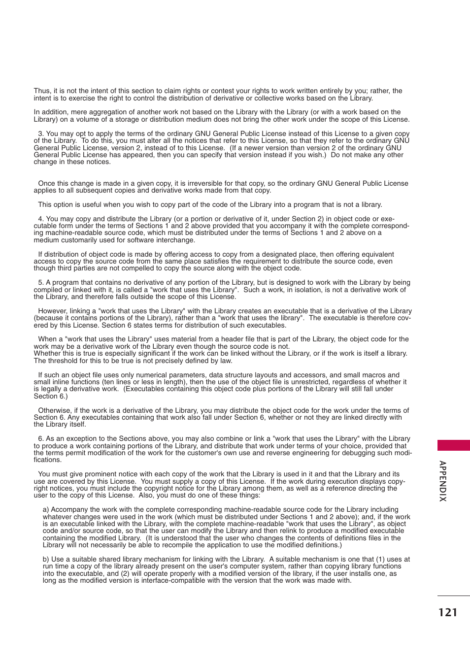 Appendix | LG 42PB4D User Manual | Page 123 / 132