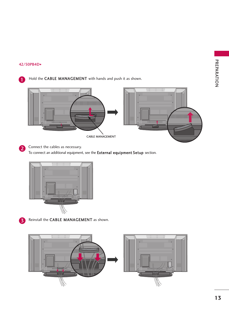 LG 42PB4D User Manual | Page 15 / 132