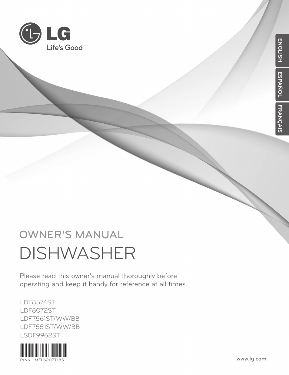 LG LSDF9962ST User Manual | 100 pages