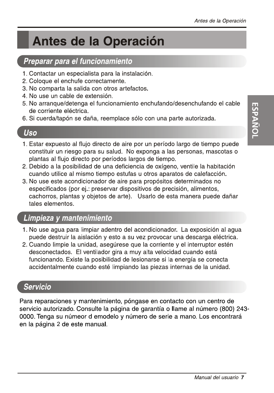 LG LT1234HNR User Manual | Page 29 / 48