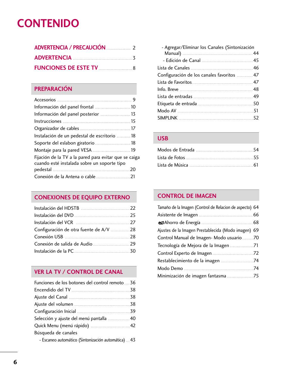 LG 42PJ350 User Manual | Page 246 / 360