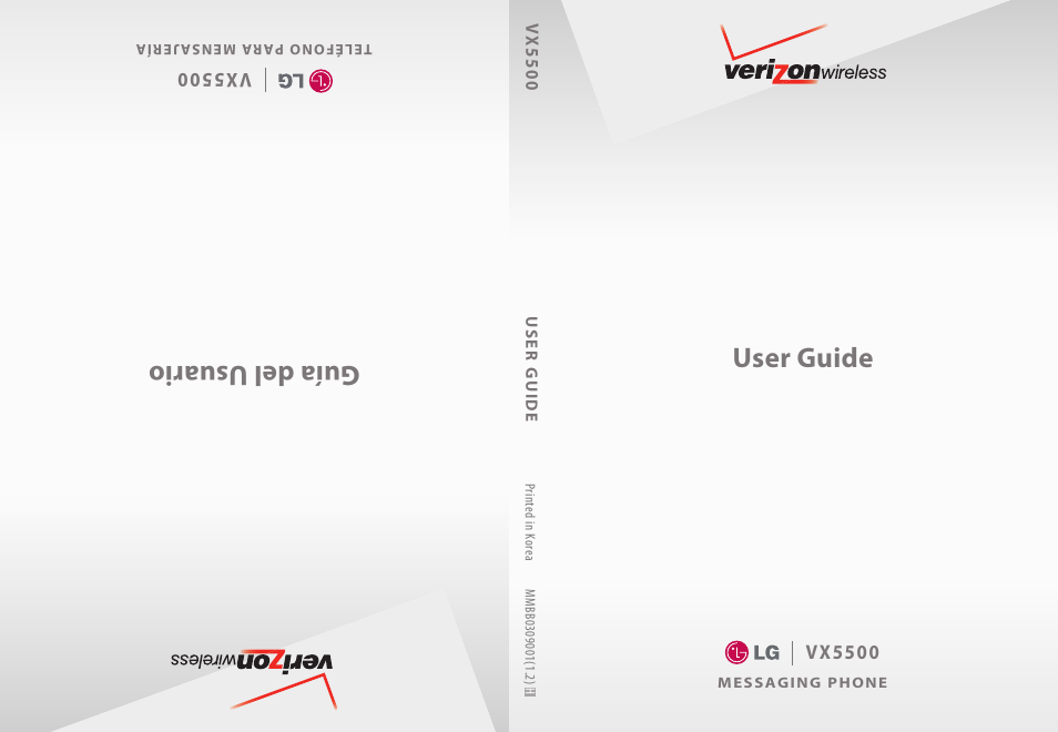 LG VX5500 User Manual | 252 pages