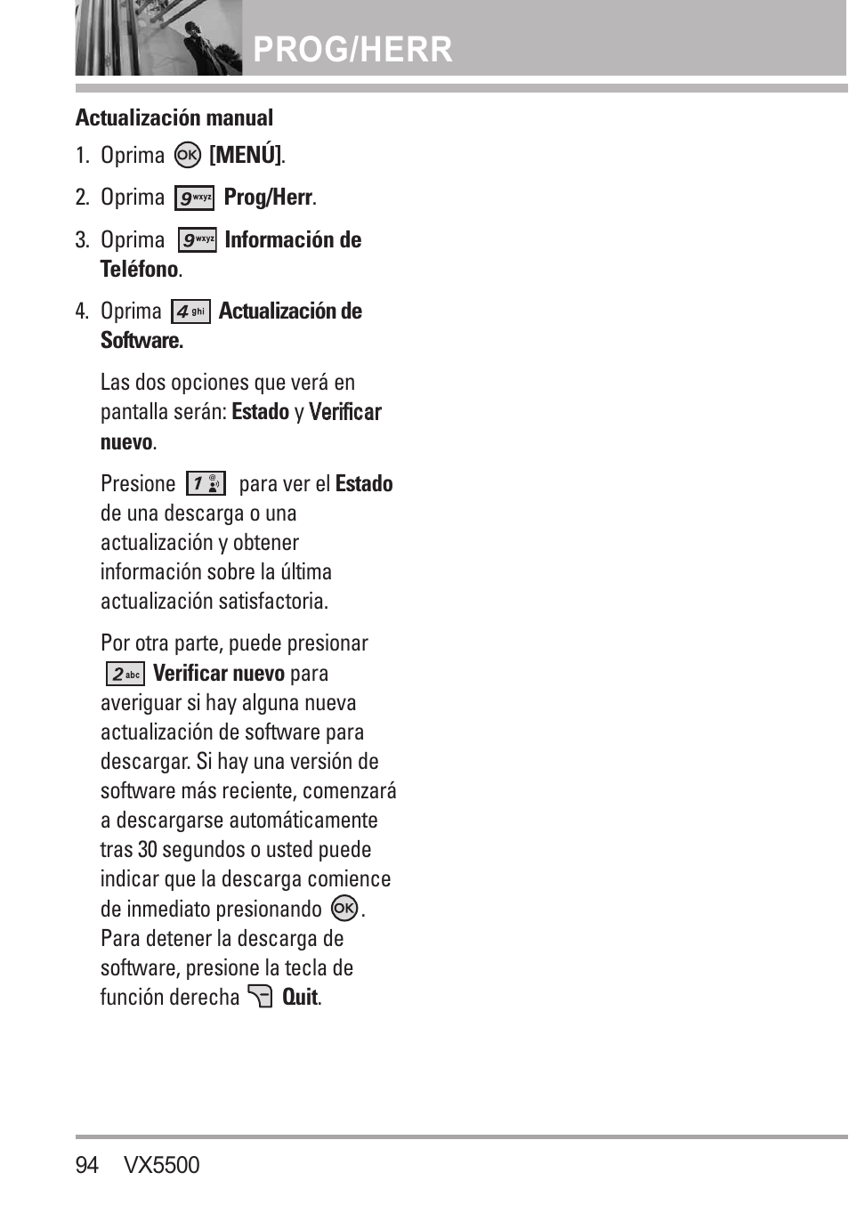 Prog/herr | LG VX5500 User Manual | Page 213 / 252