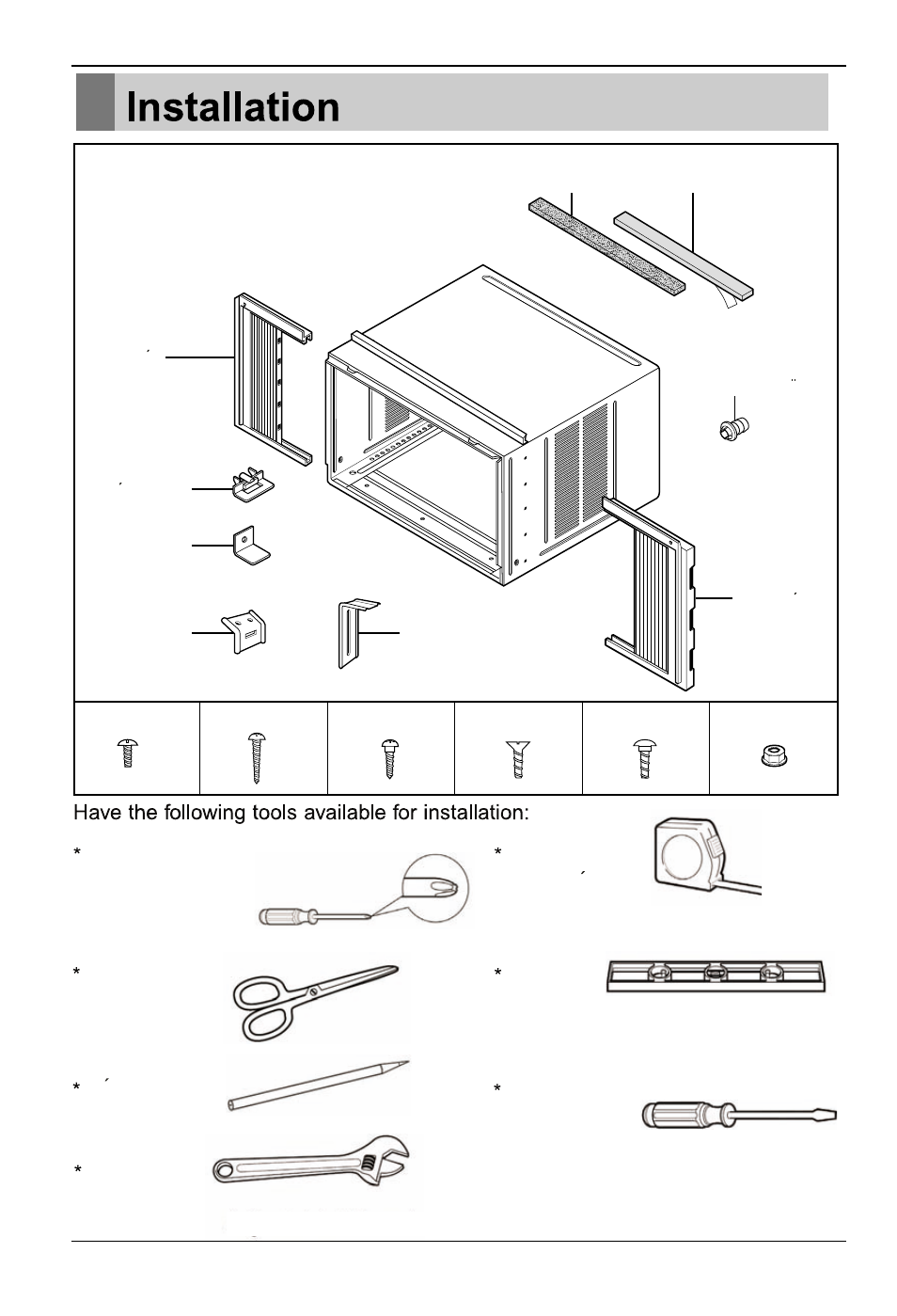Lapiz una regla o cinta metrica nivel | LG LW1813HR User Manual | Page 32 / 48