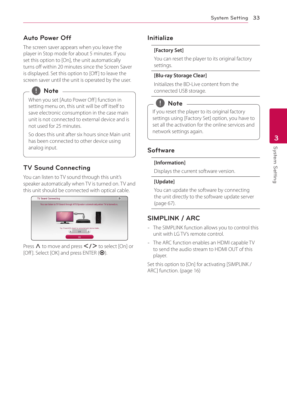 LG BH9431PW User Manual | Page 33 / 84