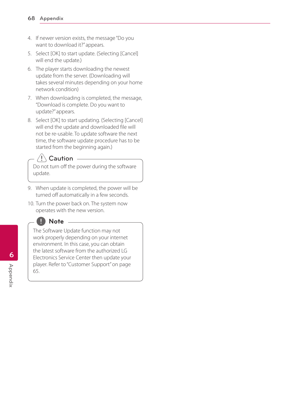 LG BH9431PW User Manual | Page 68 / 84