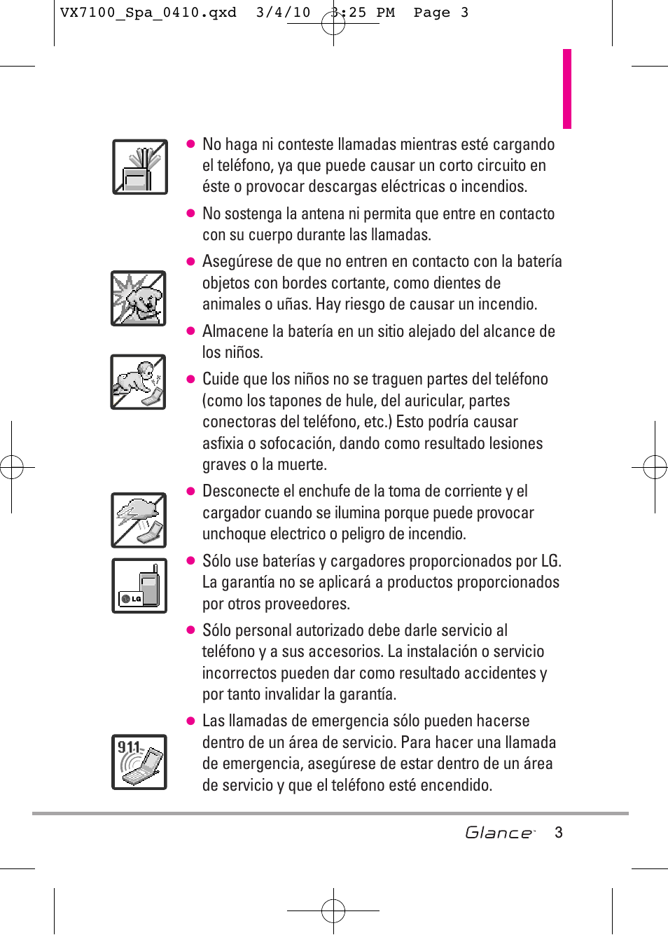 LG LGVX7100 User Manual | Page 130 / 260