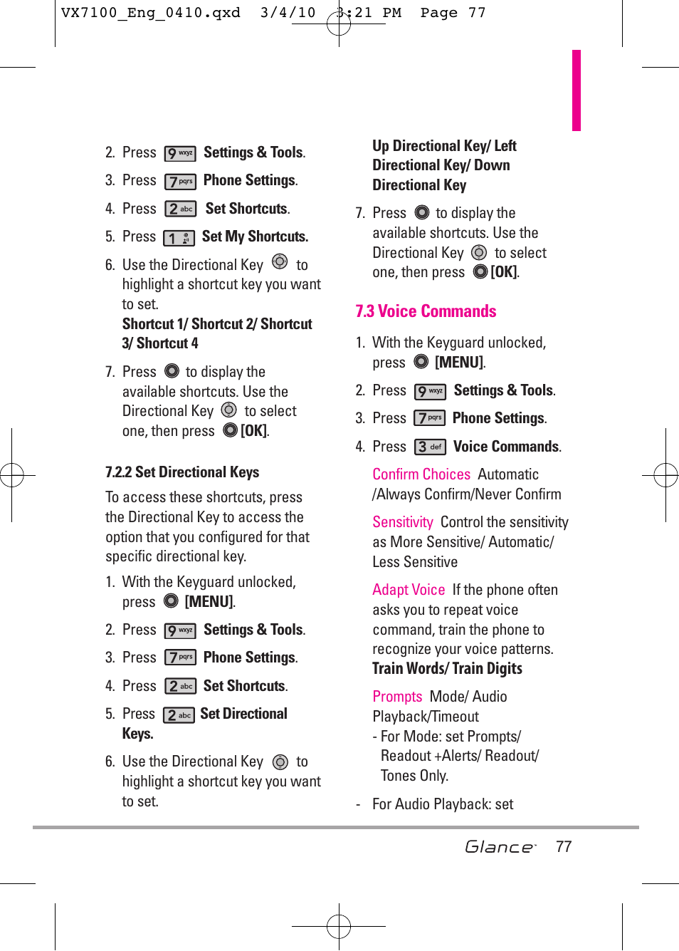 LG LGVX7100 User Manual | Page 79 / 260