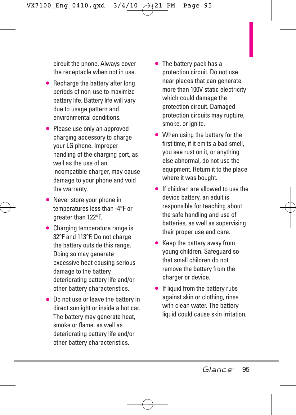 LG LGVX7100 User Manual | Page 97 / 260